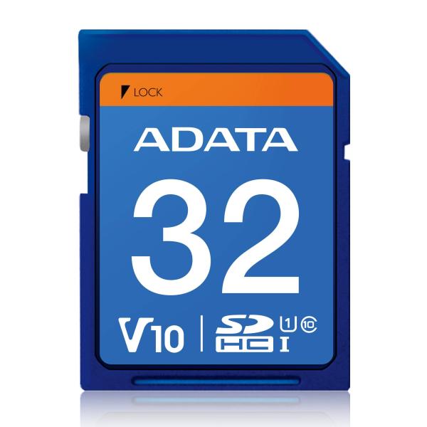 Imagen 1 del producto “Memoria SD (SDHC) 32GB ADATA Clase 10 (V10) - Velocidad hasta 100MB/25MB por seg. ASDH32GUICL10-R ”