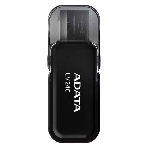 Imagen 1 del producto “Memoria USB 2.0 de 32GB ADATA UV240 - Negro, 32 GB, USB 2.0 ”