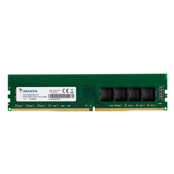 Imagen 1 del producto “Memoria RAM ADATA PREMIER - 8 GB, DDR4, 2666 MHz, UDIMM, PC de Escritorio ”