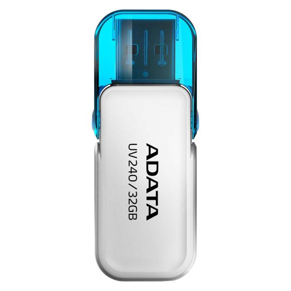 Imagen 1 del producto “Memoria USB ADATA AUV240-32G-RWH - Blanco, 32 GB ”