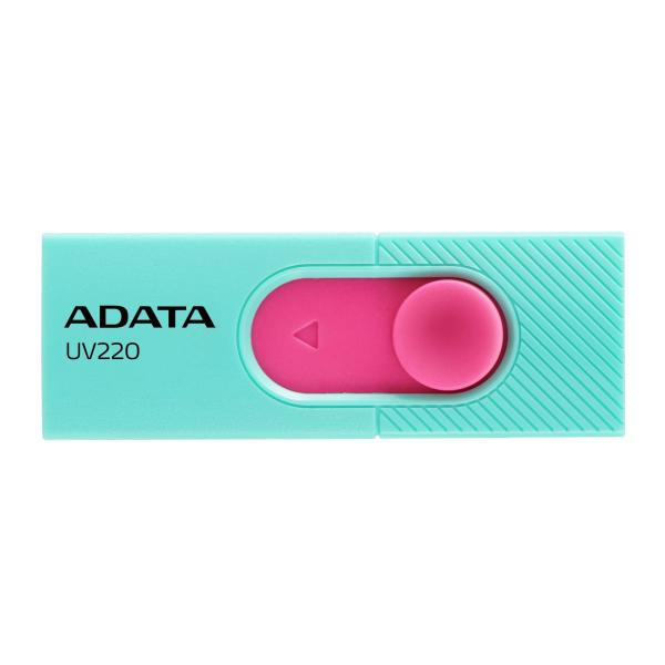 Imagen 1 del producto “Memoria USB ADATA AUV220-32G-RGNPK - Turquesa/rosa, 32 GB, USB 2.0 ”