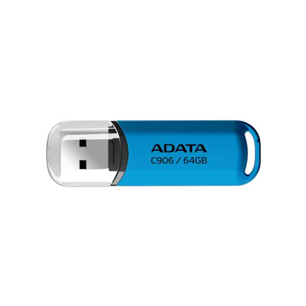 Imagen 1 del producto “Memoria USB ADATA C906 - Azul, 64 GB, USB tipo A ”