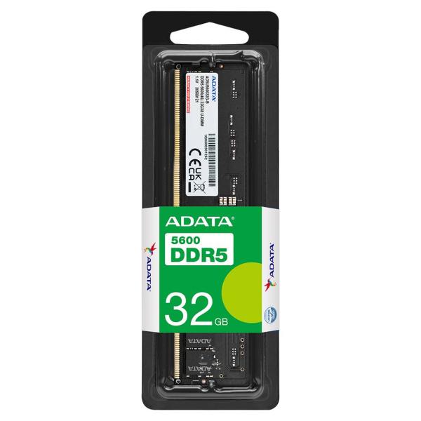 Imagen 1 del producto “Memoria RAM ADATA - DDR5 32GB UDIMM 5600MHz. NP. AD5U560032G-S ”