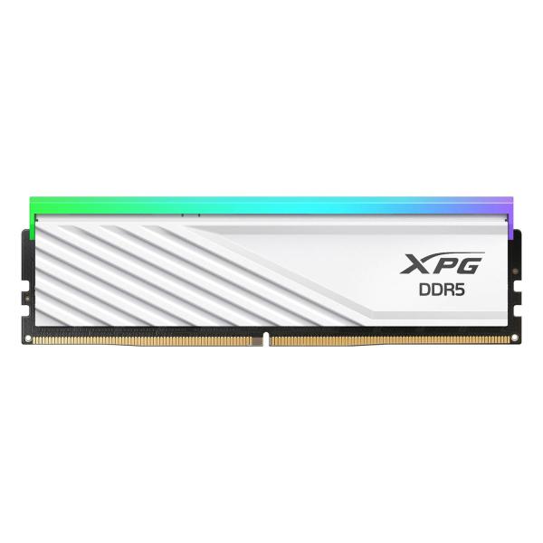Imagen 1 del producto “Memoria RAM ADATA XPG LANCER BLADE RGB - DDR5 16GB UDIMM 6000MHz, con Iluminación RGB. Disipador BLANCO. AX5U6000C4816G-SLABRWH ”