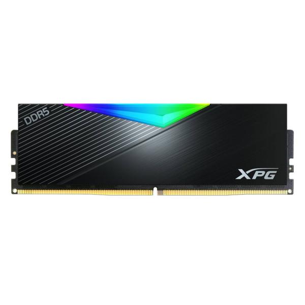 Imagen 1 del producto “Memoria RAM ADATA XPG LANCER RGB - DDR5 48GB UDIMM 6400MT/s. Disipador aluminio NEGRO. AX5U6400C3248G-CLARBK ”