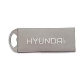 Imagen 1 del producto “Memoria USB HYUNDAI U2BK/16 - Plata, 16 GB, USB 2.0 ”