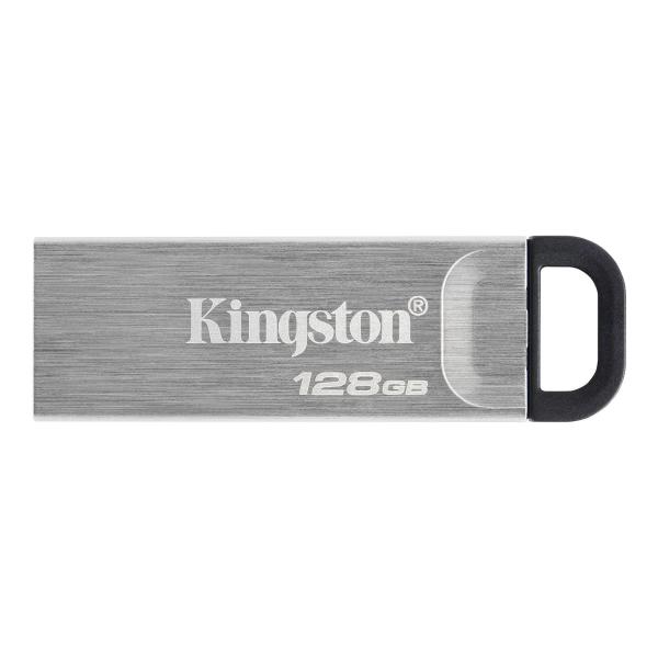 Imagen 1 del producto “MEMORIA USB KINGSTON DATATRAVELER KYSON 128GB 3.2 GEN 1 METÁLICA - ”