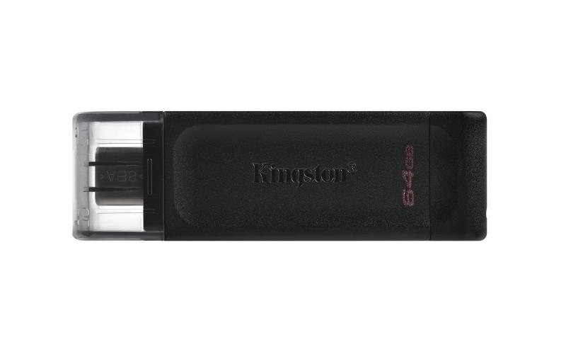 Imagen 1 del producto “MEMORIA USB KINGSTON DATATRAVELER 70 64GB USB-C 3.2 GEN 1 - ”