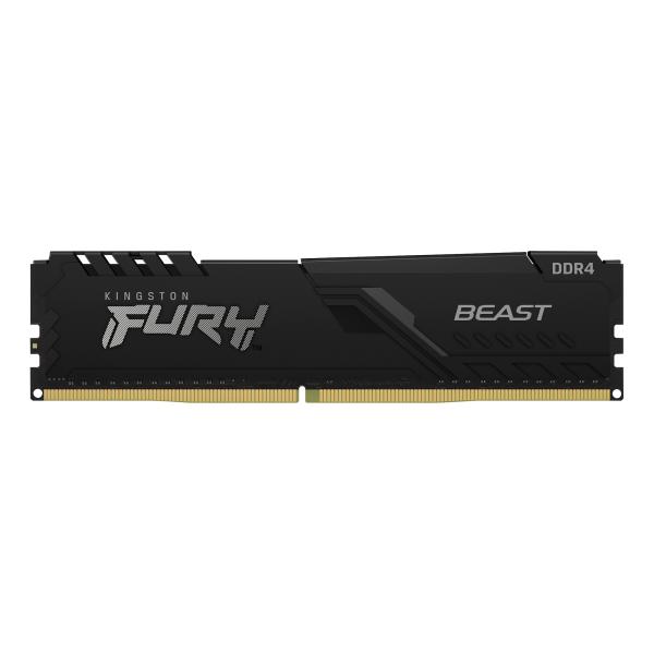 Imagen 1 del producto “MEMORIA RAM KINGSTON FURY BEAST BLACK XMP DIMM DDR4 32GB 3200MT/S CL16 2RX8 1.35V - ”