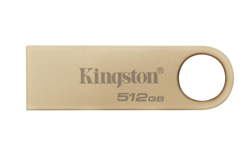 Imagen 1 del producto “MEMORIA USB KINGSTON DATATRAVELER SE9 G3 512GB 3.2 GEN 1 METÁLICA ORO - ”