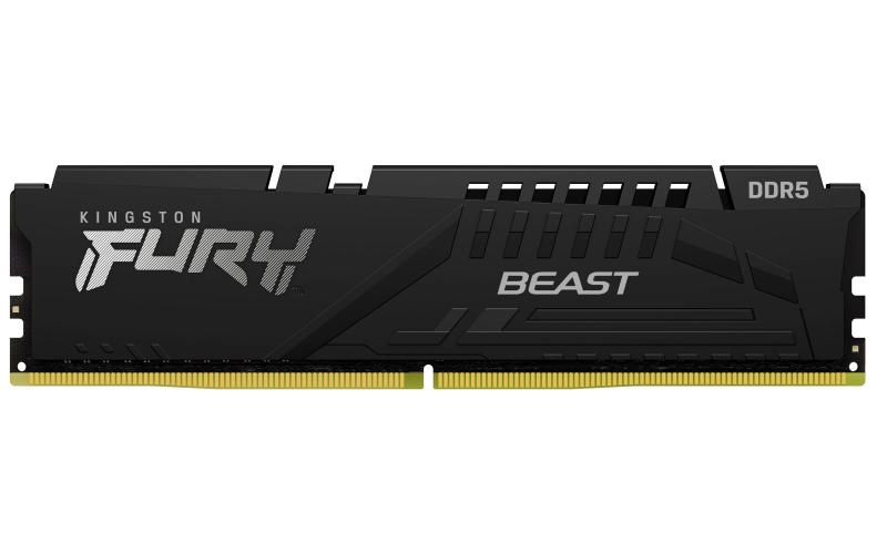 Imagen 1 del producto “MEMORIA RAM KINGSTON FURY BEAST BLACK XMP DIMM DDR5 32GB 5200MT/S CL40 2RX8 1.25V - ”