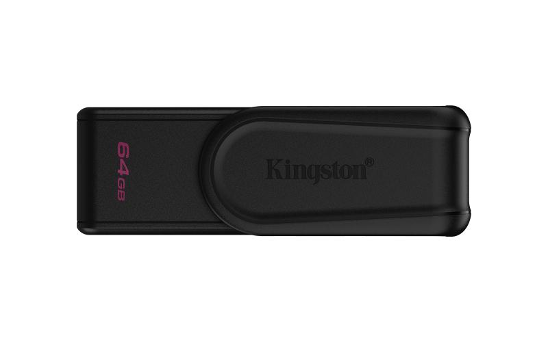 Imagen 1 del producto “MEMORIA USB KINGSTON DATATRAVELER EXODIA S 64GB 3.2 GEN 1 TAPA GIRATORIA - ”