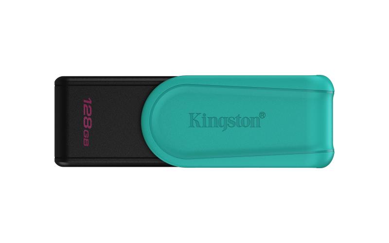 Imagen 1 del producto “MEMORIA USB KINGSTON DATATRAVELER EXODIA S 128GB 3.2 GEN 1 TAPA GIRATORIA - ”