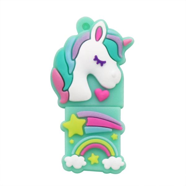Imagen 1 del producto “MEMORIA FLASH USB 32GB - UNICORNIO ARCOIRIS BROBOTIX 190432-29, 32 GB, USB tipo A ”