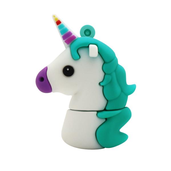 Imagen 1 del producto “MEMORIA FLASH USB 32GB - UNICORNIO AZUL BROBOTIX 190432-30, 32 GB, USB tipo A ”