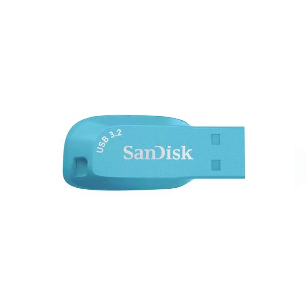 Imagen 1 del producto “Memoria USB SanDisk Ultra Shift - 128GB, USB 3.0, Azul Turquesa ”