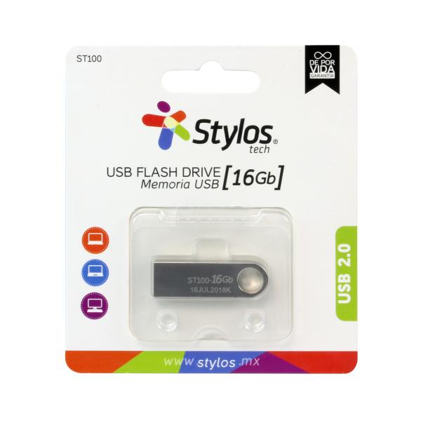 Imagen 1 del producto “Memoria USB 16GbB Stylos. STMUSB2B - ”