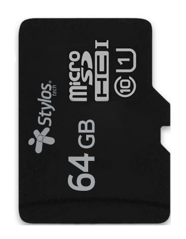 Imagen 1 del producto “Memoria Micro SD 64GB S/A Stylos. STMSDS4B - ”