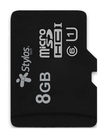 Imagen 1 del producto “Memoria Micro SD 8GB S/A Stylos. STMSDS1B - ”