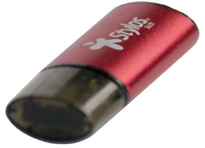 Imagen 1 del producto “Memoria USB Rojo C/Tapa 16GB Stylos. STMUS72W - ”