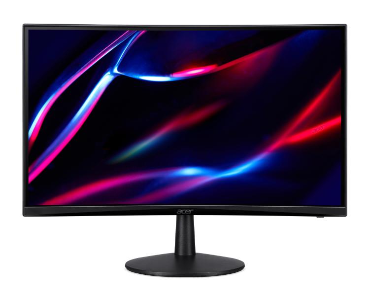 Imagen 1 del producto “MONITOR ACER GAMER CURVO ED240Q Hbi 23.6; FULL HD 1920 x1080; VA;100Hz; 1ms (VRB); 1xVGA 1xHDMI; AMD FREESYNC; Incluye Cable HDMI; 3 AÑOS DE GARANTIA - ”