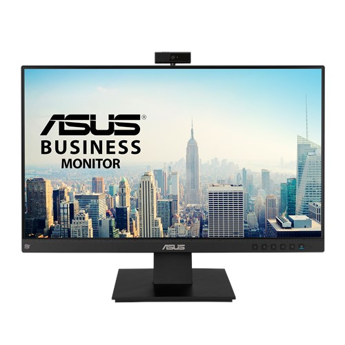 Imagen 1 del producto “Monitor ASUS BE24EQK para empresas - 23.8, Full HD, IPS, sin marco, cámara web Full HD, conjunto de micrófonos, Flicker free, Low Blue Light, luz azul baja ”