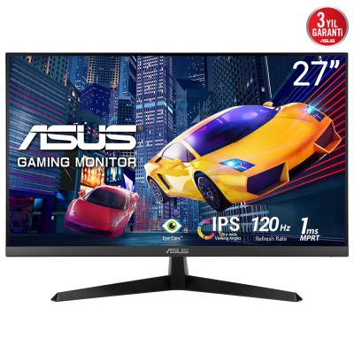 Imagen 1 del producto “Monitor Gaming ASUS VY279HGR Eye Care 27 Pulgadas FHD 1920 x 1080 - IPS, 120Hz ”