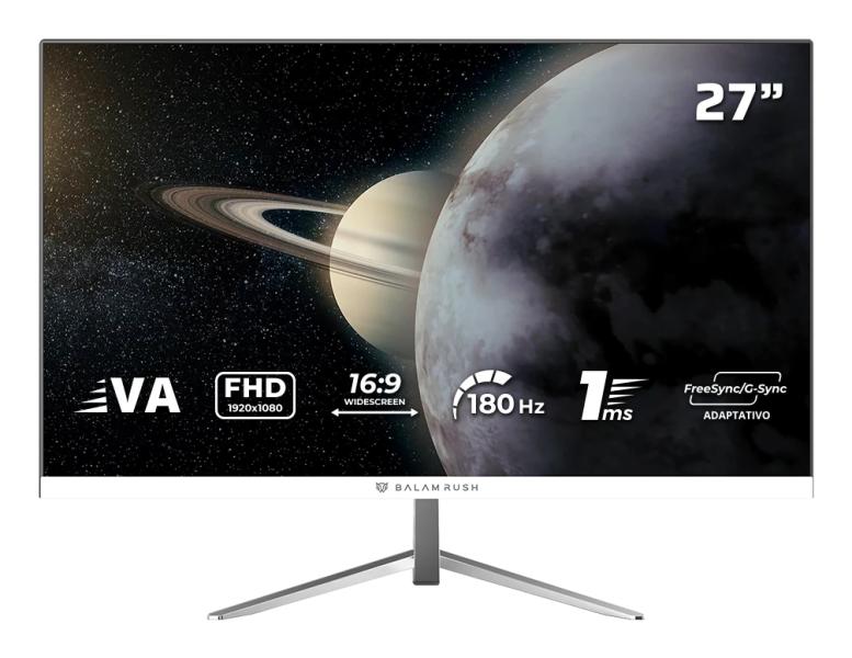 Imagen 1 del producto “Monitor Gaming plano 27 Pulgadas 180hz: TITÁN MTG27Y Balam Rush FreeSync/G-Sync Adaptativo - ”