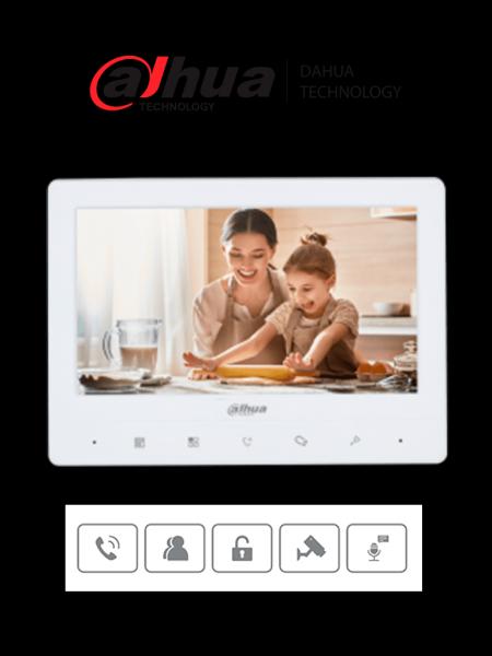 Imagen 1 del producto “DAHUA VTH1020J- Monitor analógico de 7 pulgadas compatible con KTA01 / KTA02 - ”
