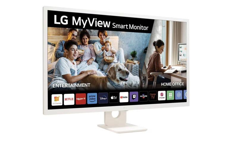 Imagen 1 del producto “Monitor LG 32 pulgadas MyView FHD IPS Smart Monitor con webOS - 8ms ”