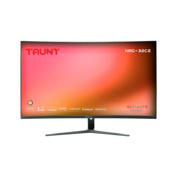 Imagen 1 del producto “MONITOR GAMING LED CURVO 31.5 NMG-32C2 VA 240HZ 1MS LOW BLUELIGHT FLICKERFREE FREESYNC RGB VESA 16:9 FHD 1920*1080 HDMI DP NEGRO - ”