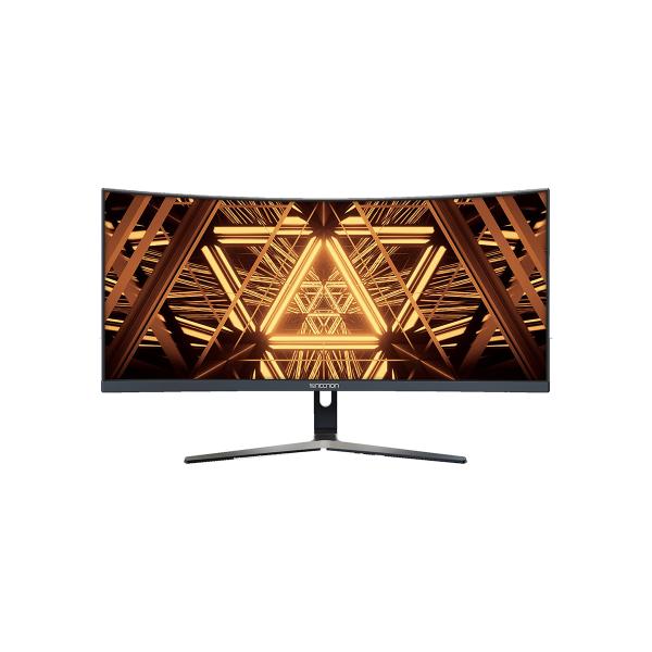 Imagen 1 del producto “MONITOR GAMING LED CURVO ULTRAWIDE 29.5 NMG-30U2 VA 200HZ 1MS HDR LOW BLUELIGHT FLICKERFREE FREESYNC RGB 16:9 2K 2560*1080 HDMI DP NEGRO - ”