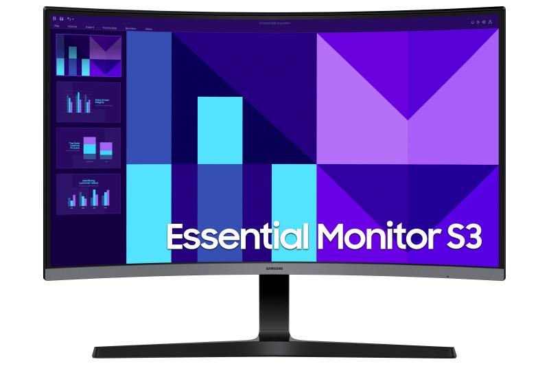 Imagen 1 del producto “Monitor Curvo 27 pulgadas Essential S3 - S39GD, FHD, 100Hz, 4ms, LS27D390GALXZX ”
