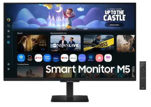 Imagen 1 del producto “Smart Monitor 32 pulgadas M5 - M50F, 60Hz, Resolución FHD (1, 920 x 1, 080); SmartTV, Sistema operativo: Tizen ”