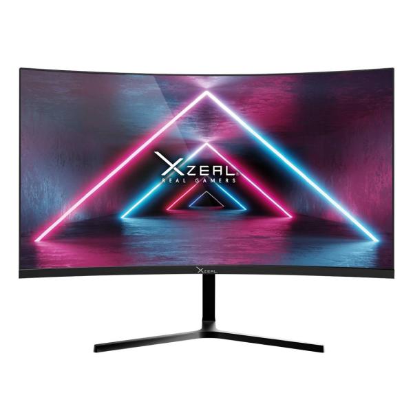 Imagen 1 del producto “Monitor Xzeal 23.8 pulgadas Xzeal XSPMG07B XST-570-1 Panel Curvo VA FHD 100Hz 5ms 1xVGA + 1xHDMI + Vesa 100x100mm Negro - ”