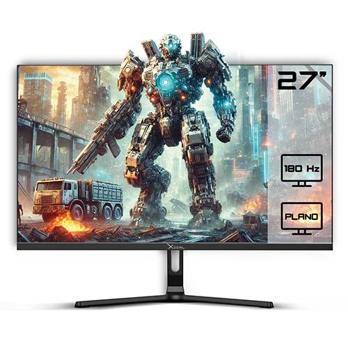 Imagen 1 del producto “Monitor Xzeal 27 pulgadas Xzeal XZ4015-2 Panel Plano VA FHD 180Hz 1ms 1xDP + 1xHDMI + Vesa 100x100mm Negro - ”
