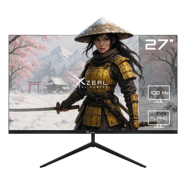 Imagen 1 del producto “Monitor Xzeal 27 Xzeal XST590-1 Panel Plano VA FHD 100Hz 5ms 1xVGA + 1xHDMI + Vesa 100x100mm Negro - ”