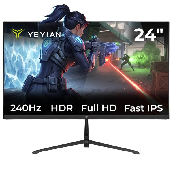 Imagen 1 del producto “Monitor Gamer 23.8 Pulgadas  Yeyian Modelo: YMF-FP24-M1 - ”