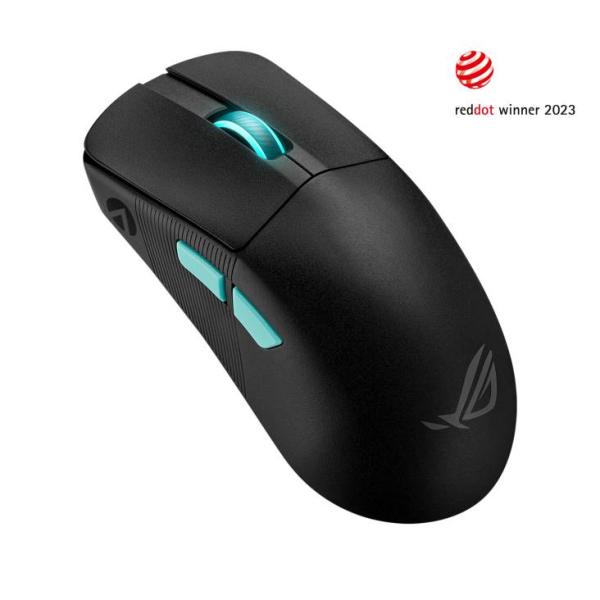 Imagen 1 del producto “Mouse Gamer ASUS Óptico P713 ROG Harpe Ace Aim Lab Edition - Inalámbrico, USB 2.0, 36.000DPI, Negro ”