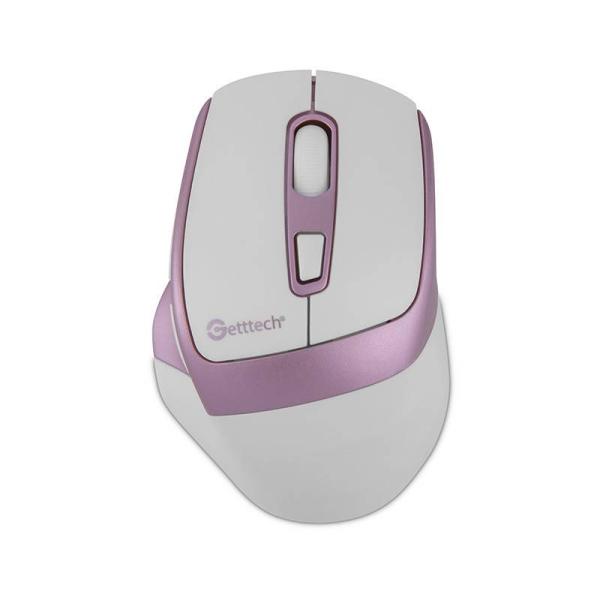 Imagen 1 del producto “GETTTECH MOUSE INALAMBRICO PARA OFI 6D - SENSOR 725F, ILUMINACION RGB CUSTOM 7200 DPI, 5 BOTON 1 SCROLL, CONECTIVIDAD DUAL, BLANCO ROSA GGM-STDBW-01- ”