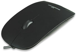 Imagen 1 del producto “177658 Mini Ratón Óptico Silueta conexión USB - tres botones con rueda de desplazamiento, 1000 pppm Tres años de garantía ”