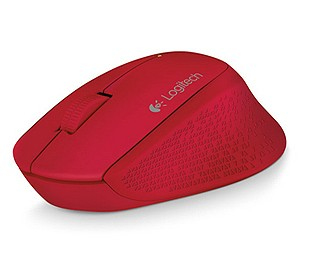 Imagen 1 del producto “Mouse LOGITECH M280 - Rojo, 3 botones, USB, Óptico, 1000 DPI ”