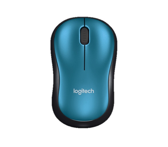 Imagen 1 del producto “Mouse LOGITECH M185 - Negro, 3 botones, RF Wireless+USB, Óptico ”