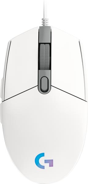 Imagen 1 del producto “Mouse LOGITECH G203 - USB, Juego, 200-8.000 dpi, Color blanco ”