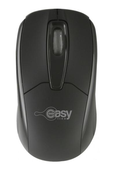 Imagen 1 del producto “Mouse Easy Line EASY LINE - Negro, USB, 1000 DPI ”