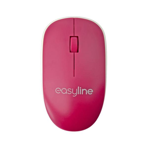 Imagen 1 del producto “Mouse Inalámbrico Viva (Magenta) Easy Line - ”