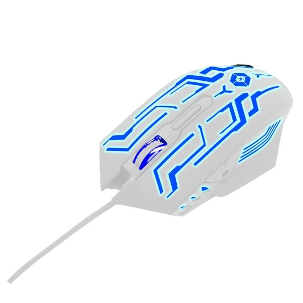 Imagen 1 del producto “Mouse Gamer Alámbrico 3600 DPI Ajustable 6 Botones Legacy Color Blanco | VORTRED - ”