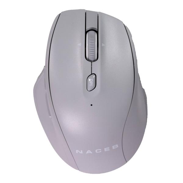 Imagen 1 del producto “Naceb Mouse Inal Dual Mode 2.4G+Bt Gris Na-0139G - ”