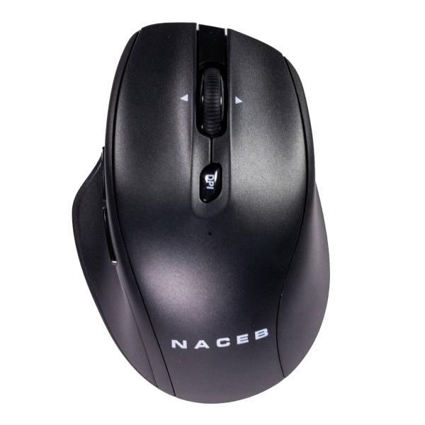 Imagen 1 del producto “Naceb Mouse Inal Dual Mode 2.4G+Bt Negro Na-0139N - ”