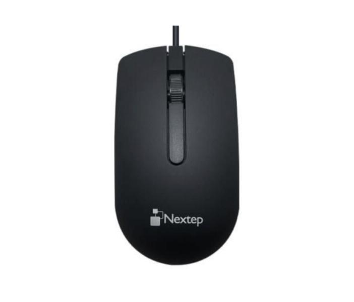 Imagen 1 del producto “Mouse Nextep Alámbrico USB NE-414 1000 dpi Color Negro 3 botones USB - ”
